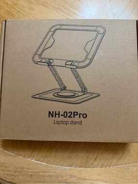 NH-02Pro Laptop Stand - Black and Gray